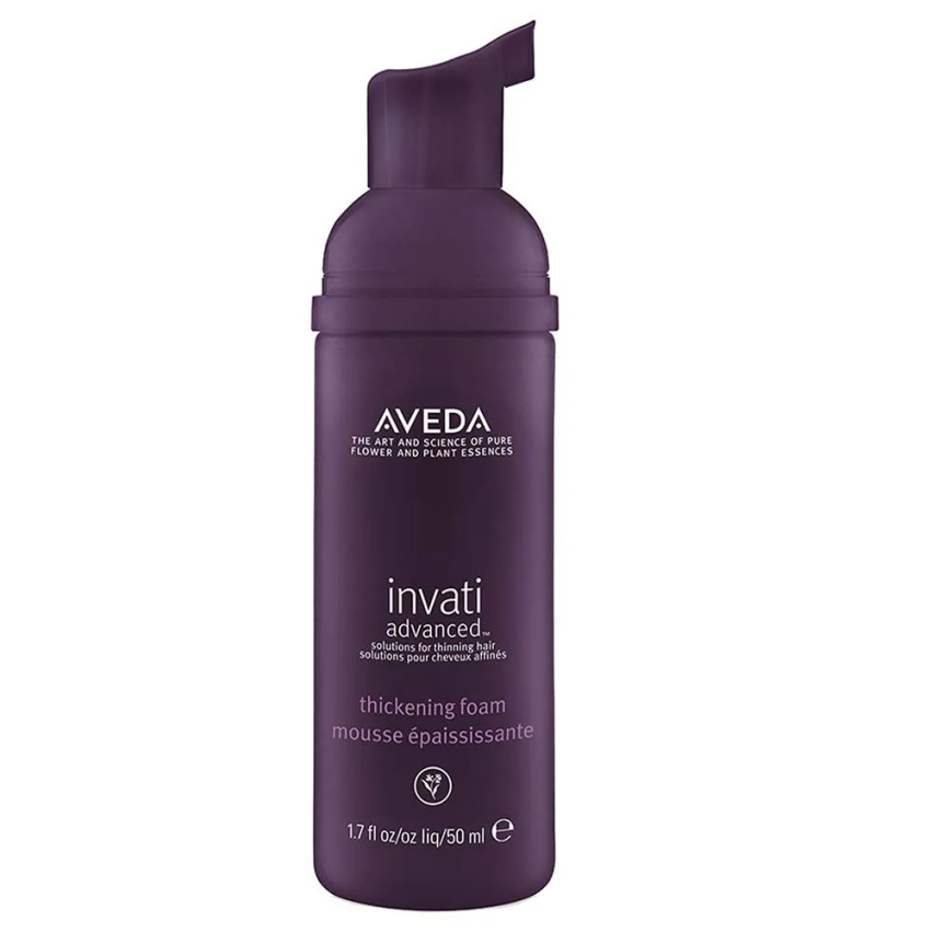Aveda, Invati Advanced, Hair Styling Leave-In Foam, For Volume & Texture, For Fine To Medium Hair, 50 ml