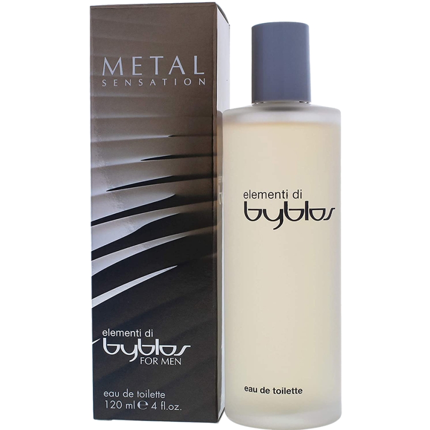 Byblos, Metal Sensation, Eau De Toilette, For Men, 120 ml