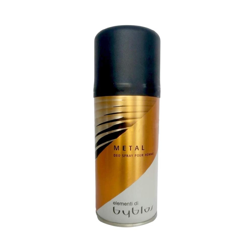 Byblos, Metal, Anti-Perspirant, Deodorant Spray, For Men, 150 ml