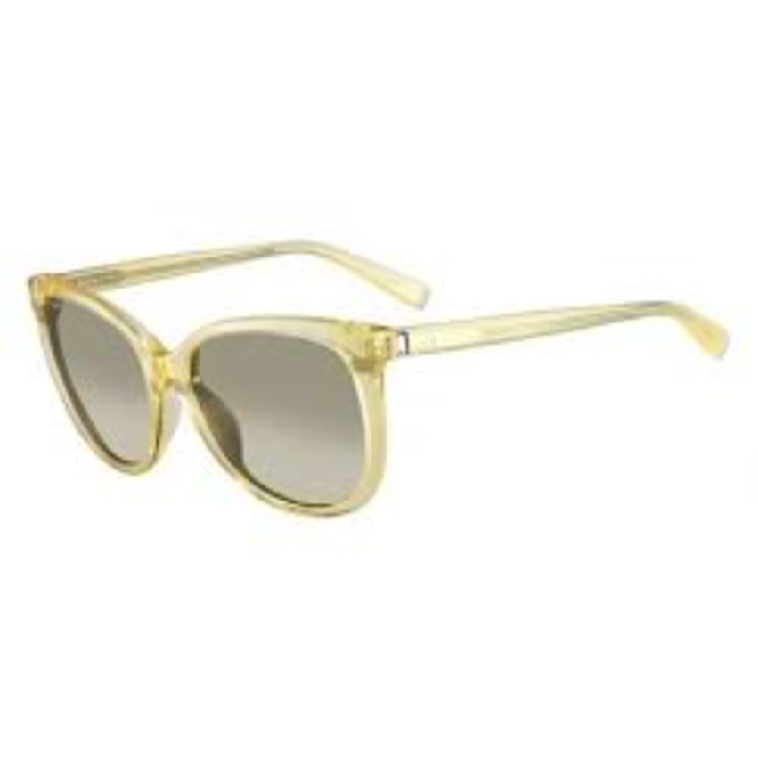Calvin Klein, Calvin Klein, Sunglasses, 4185S/55, Pale Yellow, For Women