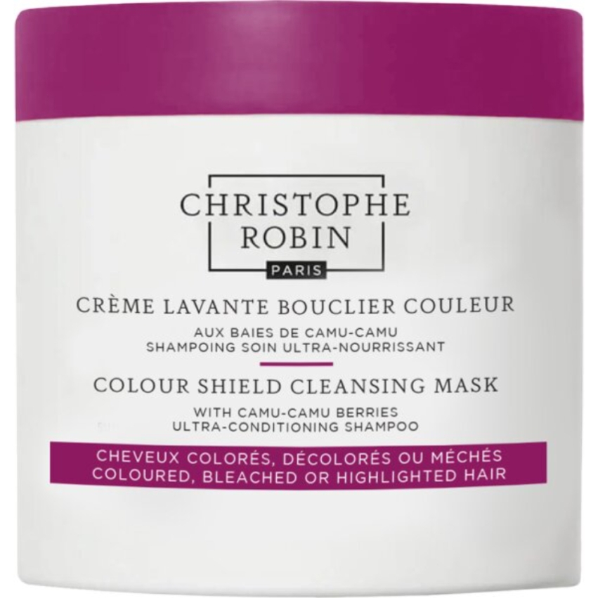 Christophe Robin, Colour Shield, Camu-Camu Berries, Hair Treatment Shampoo, For Nourishing, 250 ml