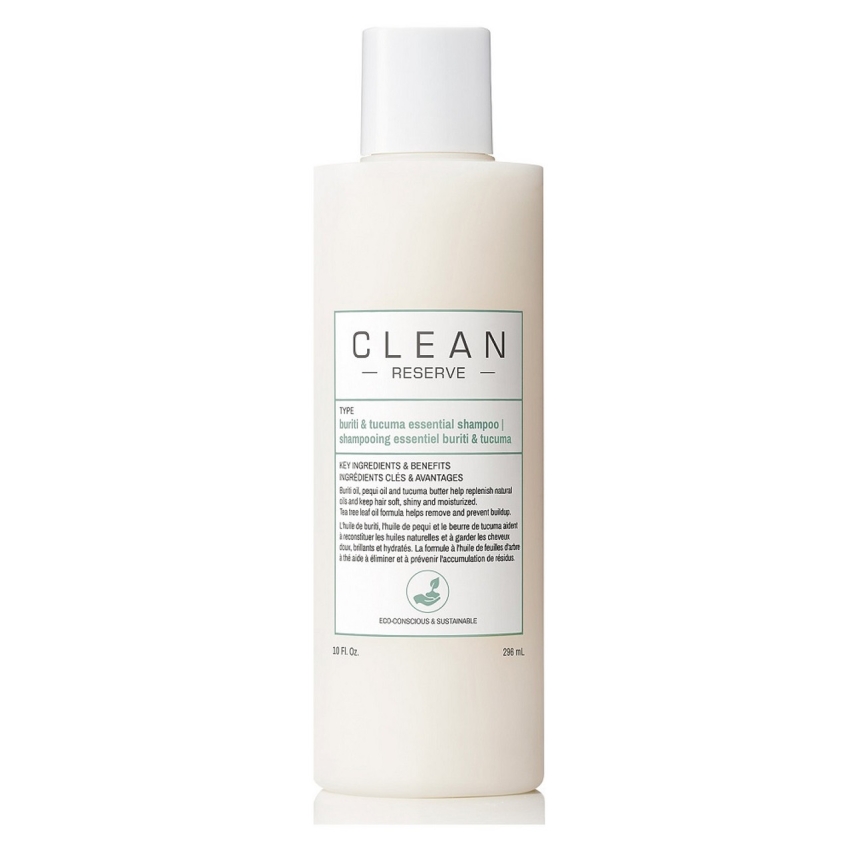 Clean, Reserve, Buriti & Tucuma, Hair Shampoo, For Moisturizing, 296 ml