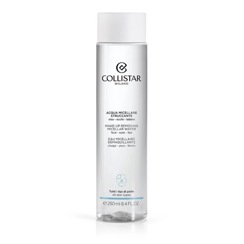 Collistar, Collistar, Makeup Removing, Micellar Water, For All Skin Types, 250 ml