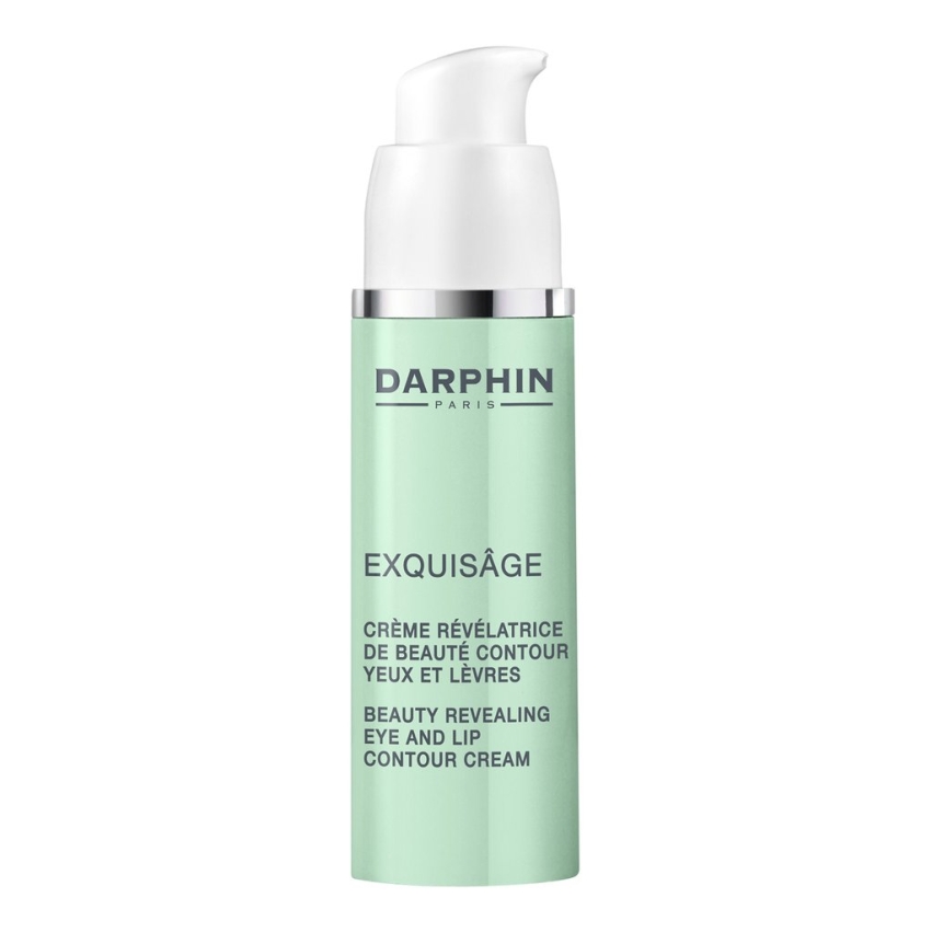 Darphin, Exquisage - Beauty Revealing, Reduces Puffiness/Wrinkles/Dark Circles, Morning & Night, Cream, For Eyes & Lips, 15 ml