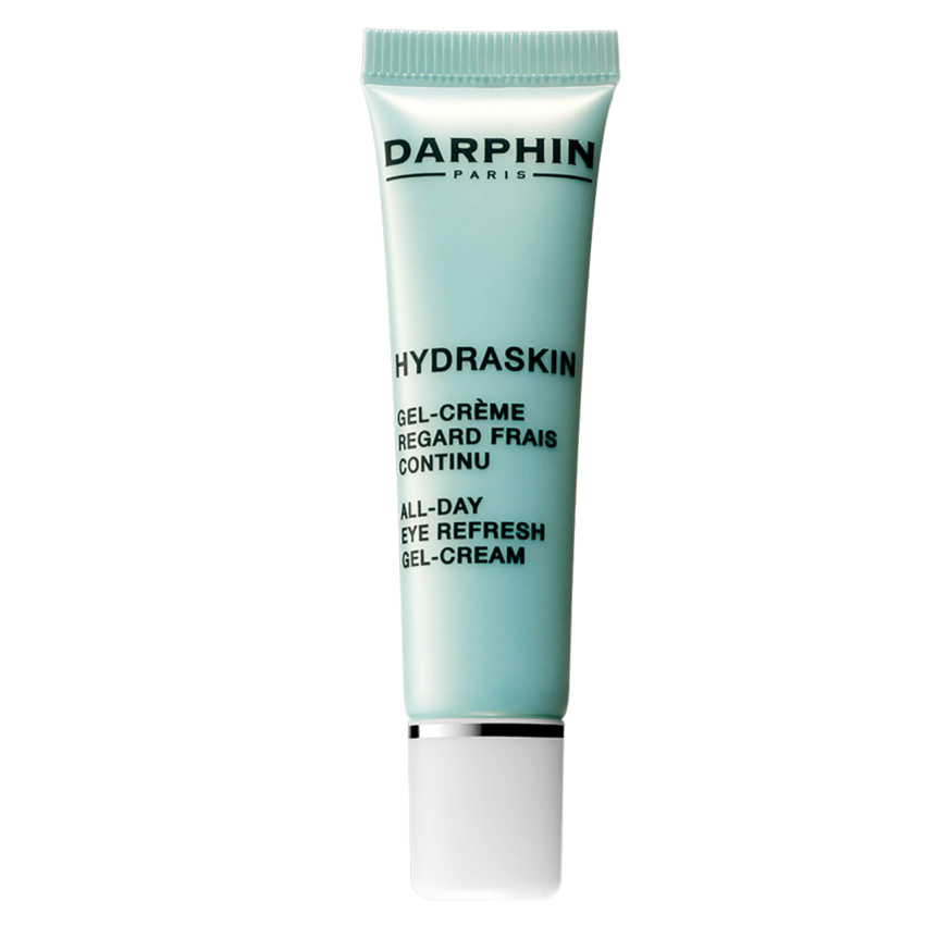 Darphin, HydraSkin - All-Day, Butterfly Lavender & Frozen Water Algae, Hydrate/Depuff & Diminish Signs Of Fatigue, Morning & Evening, Gel Cream, For Eye Contour, 15 ml