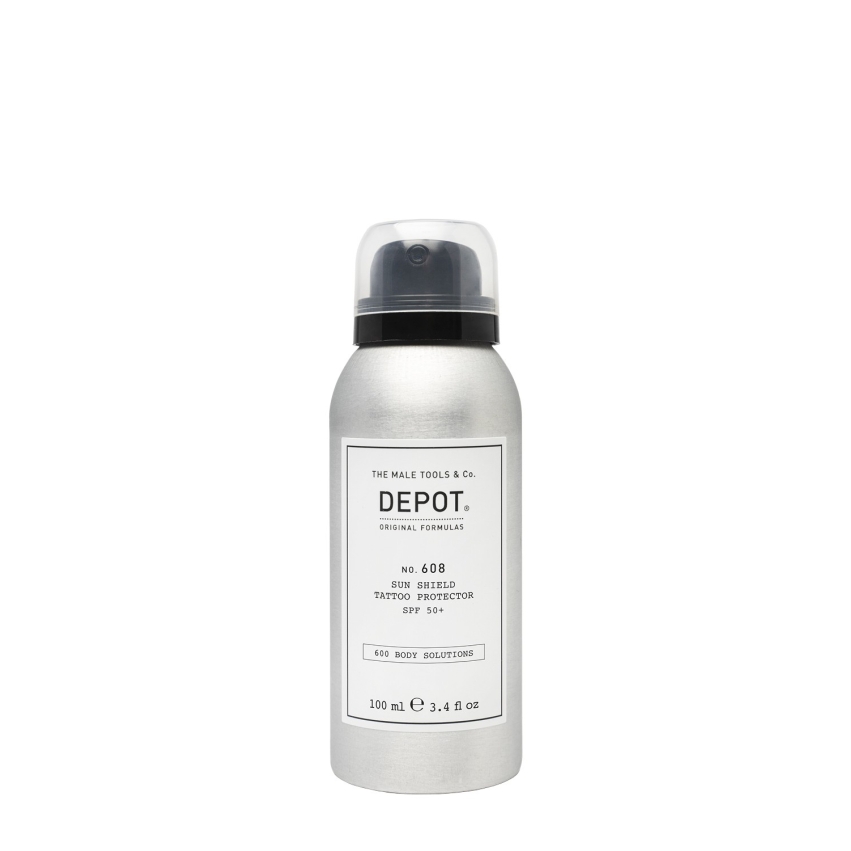 Depot, 600 Body Solutions No. 608, Sun Protection, Sunscreen Spray, SPF 50+, 100 ml