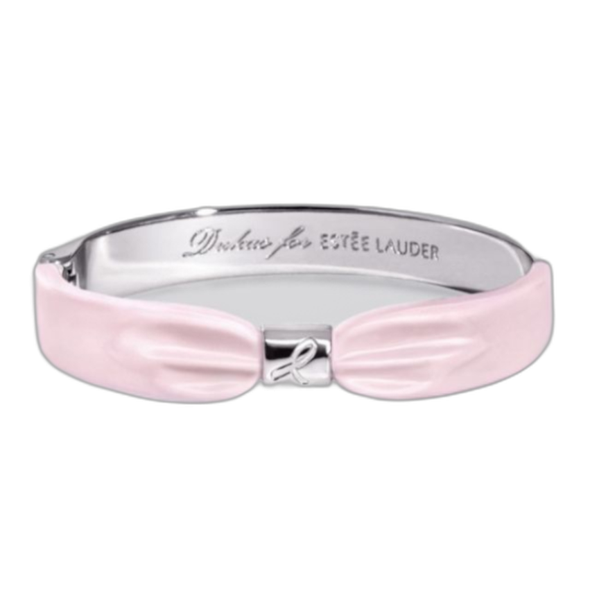 Estee Lauder, Dukas Collection 2021 - Pink Ribbon, For Breast Cancer Awareness Campaign, Bracelet, Pink, For Women