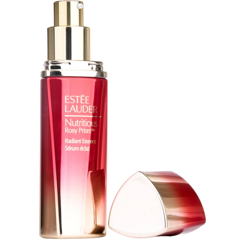 Estee Lauder, Nutritious - Rosy Prism Radiant Essence, Pomegranate Nectar Infusion & Pink Peony Extract, Hydrating & Smoothening, Morning, Serum, For Face, 30 ml