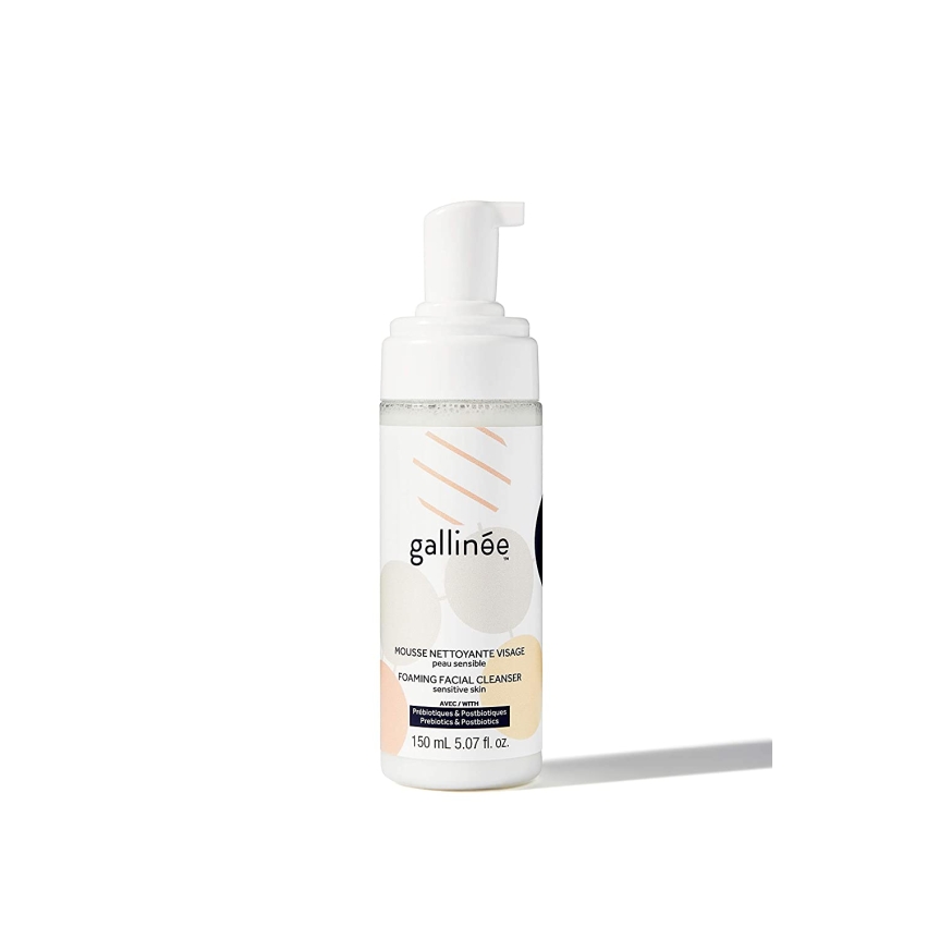 Gallinee, Microbiome Skincare, Prebiotics & Postbiotics, Purifying, Cleansing Foaming Cream, 150 ml