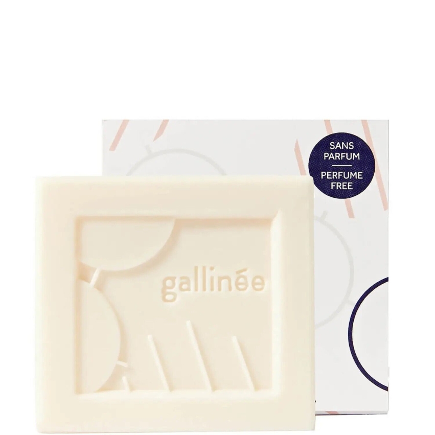 Gallinee, Microbiome Skincare, Perfume-Free, Soothing, Cleansing Bar, For Face & Body, 100 g