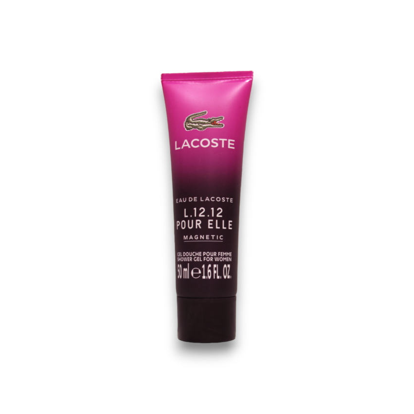 Lacoste, Eau de Lacoste L.12.12 Magnetic, Cleansing, Shower Gel, For All Skin Types, 50 ml