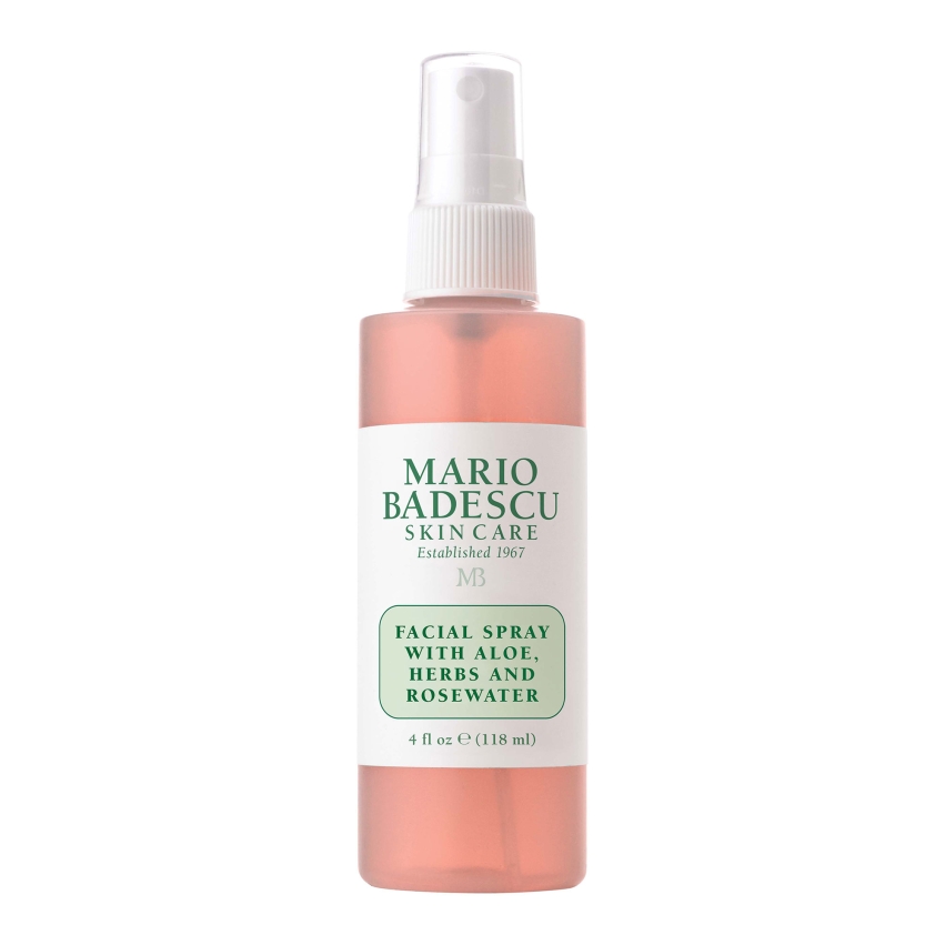 Mario Badescu, Facial Spray, Aloe, Herbs & Rosewater, Hydrated & Revitalised, Spray, For Face & Neck, 236 ml