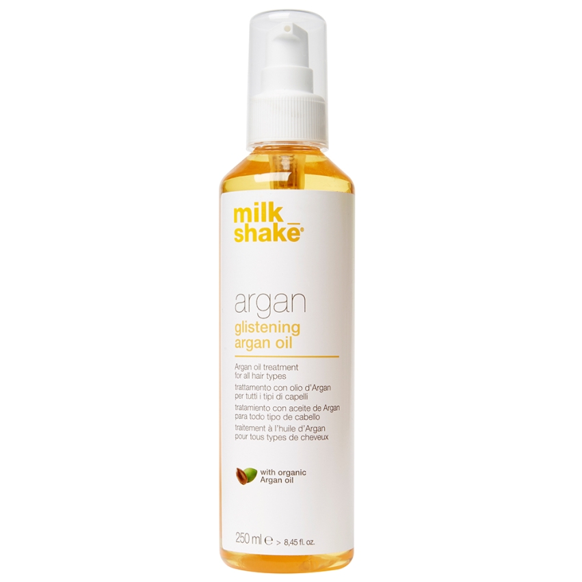 Milk Shake, Argan, Organic Argan Oil, Hair Oil Treatment, Condition & Nourish, 250 ml
