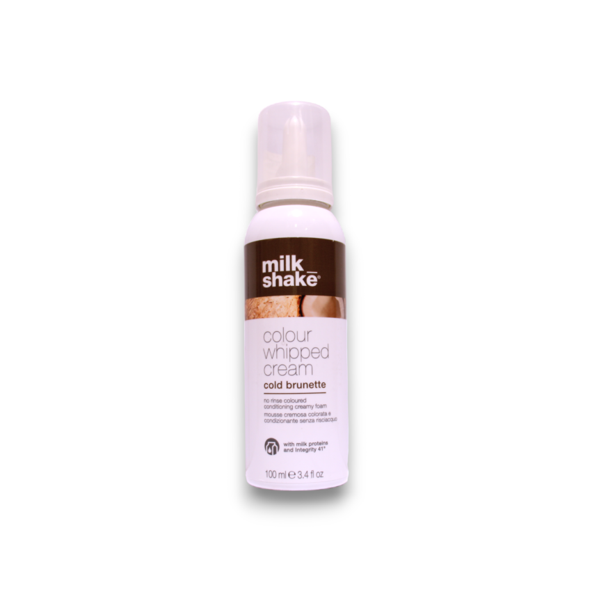 Milk Shake, Colour Whipped Cream, Organic Fruit Extracts, Hair Colour Leave-In Mousse,  Cold Brunette, 100 ml