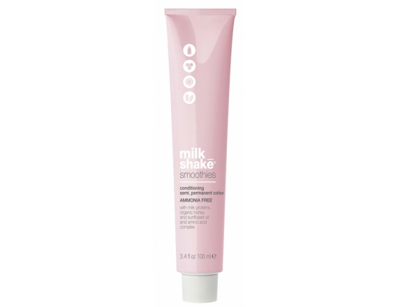 Milk Shake, Smoothies, Ammonia-Free, Semi-Permanent Hair Dye, 7|7N Medium Blond, 100 ml