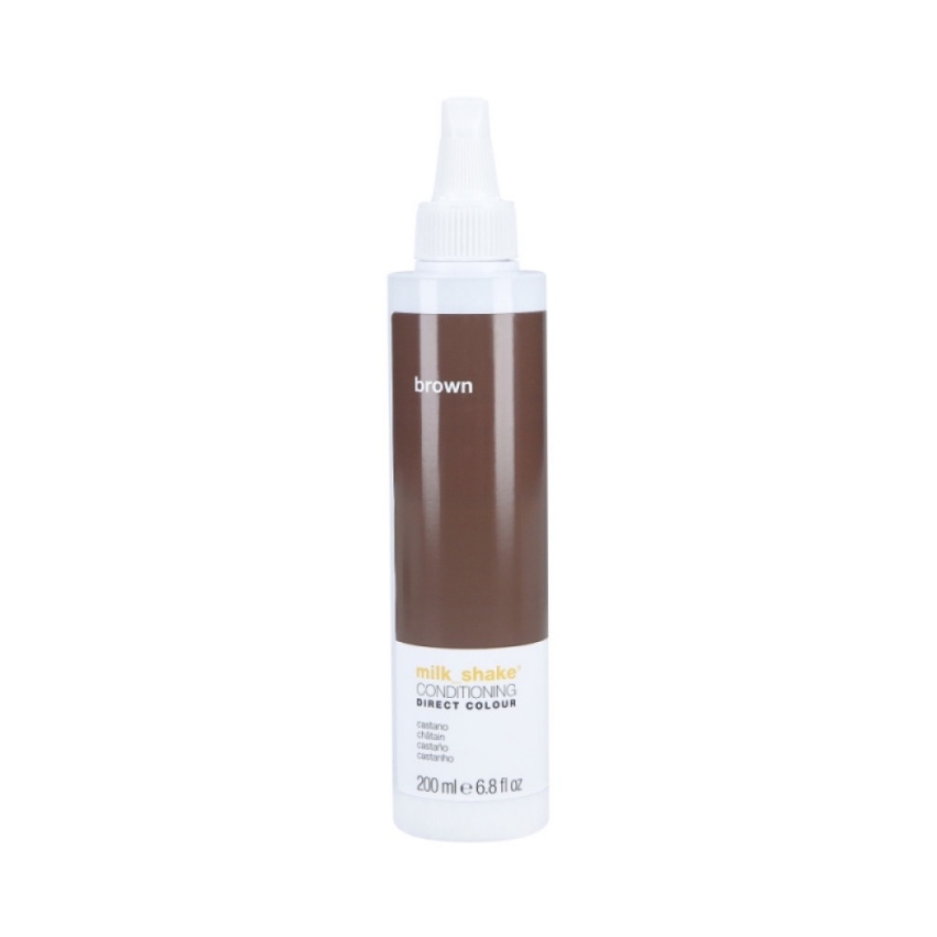 Milk Shake, Direct Colour, Ammonia-Free, Hair Colour Conditioner,  Brown, 200 ml
