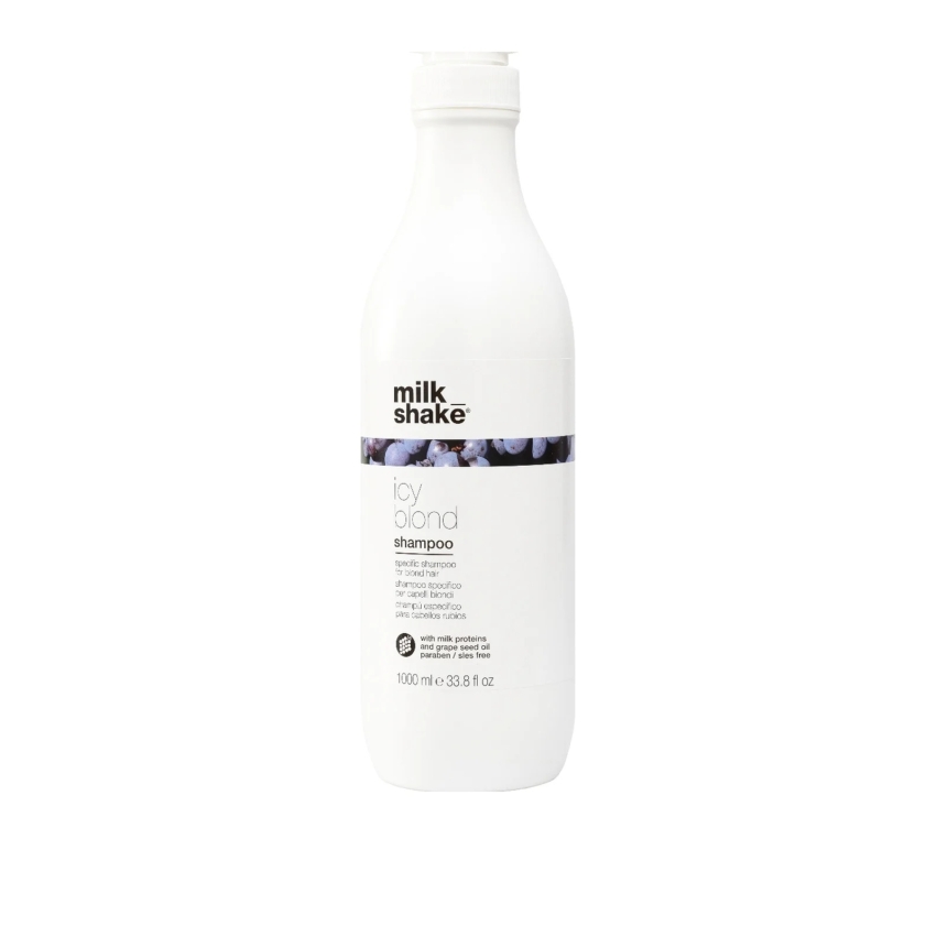 Milk Shake, Icy Blond, Milk Proteins, Hair Shampoo, Counteracts Yellow Or Orange Tones, 100 ml