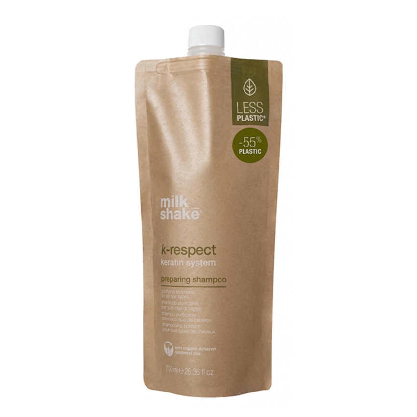 Milk Shake, K-Respect, Keratin, Hair Shampoo, For Purifying, 750 ml