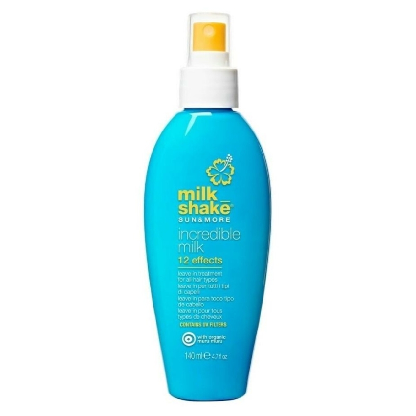 Milk Shake, Sun & More Incredible Milk, UV Filter, Hair Spray Treatment, Repair/Protects/Volume & Shine, 140 ml