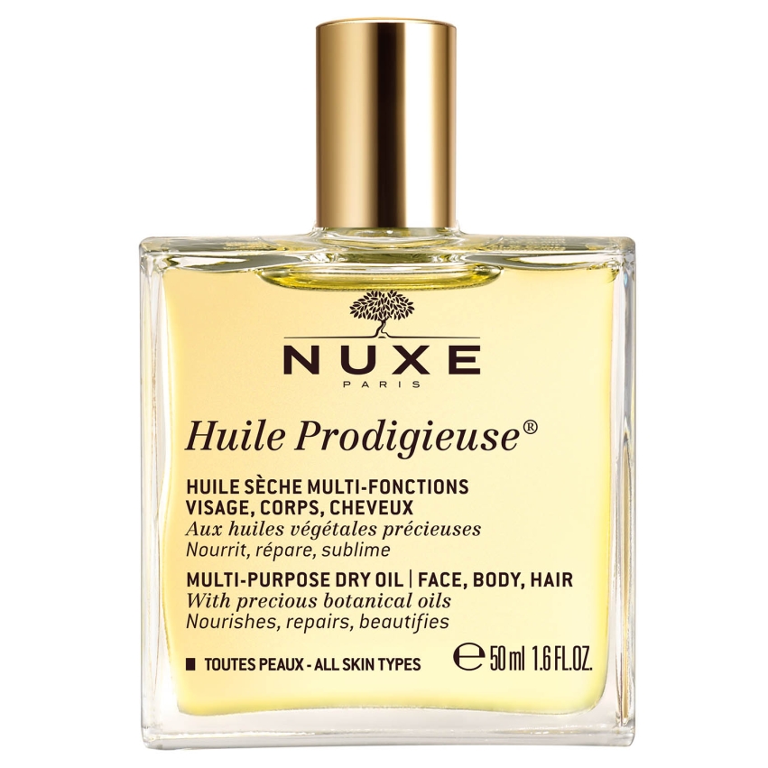 Nuxe, Huile Prodigieuse Or Multi-Purpose, Body Oil, For Face, Body & Hair, 50 ml