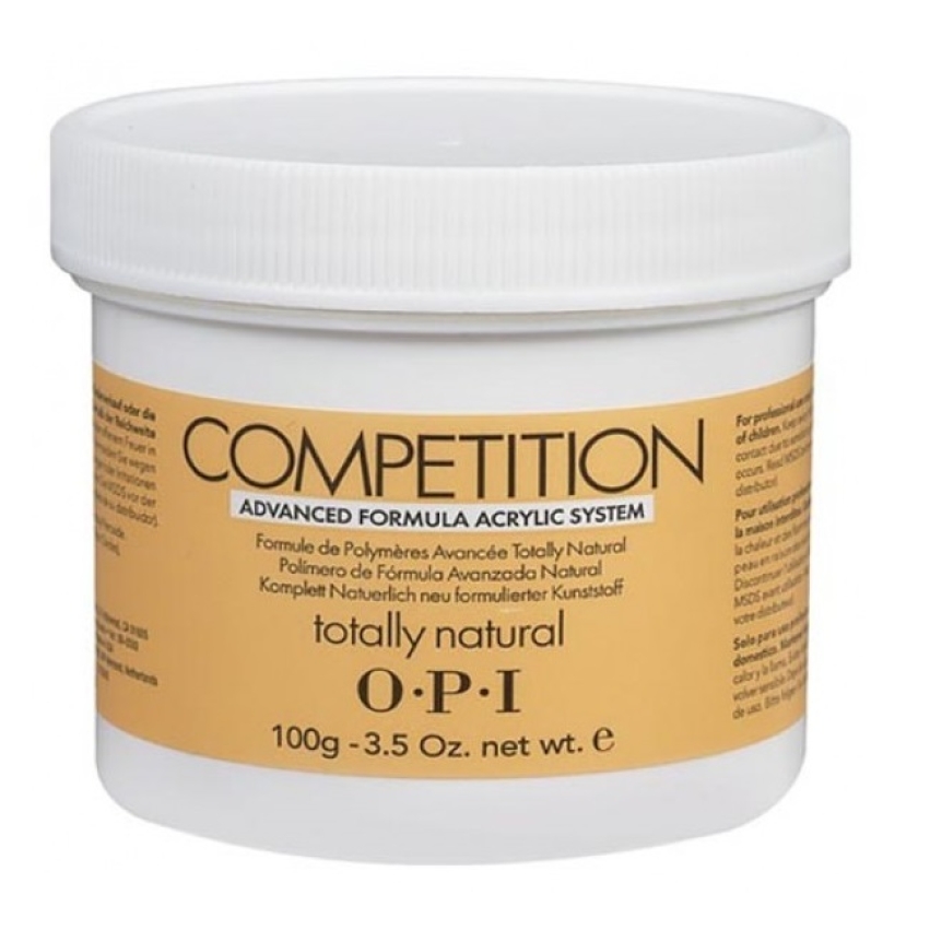 Opi, Competition, Acrylic Nail Powder, Totally Natural, 100 g