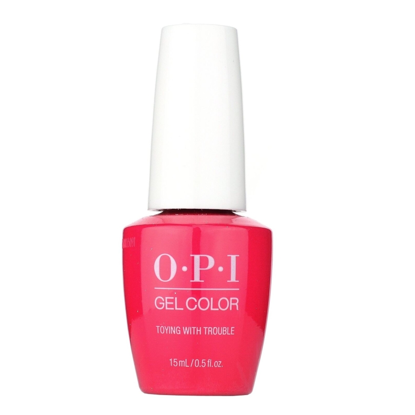 Opi, Gel Color, Semi-Permanent Nail Polish, HP K09, Toying With Trouble, 15 ml