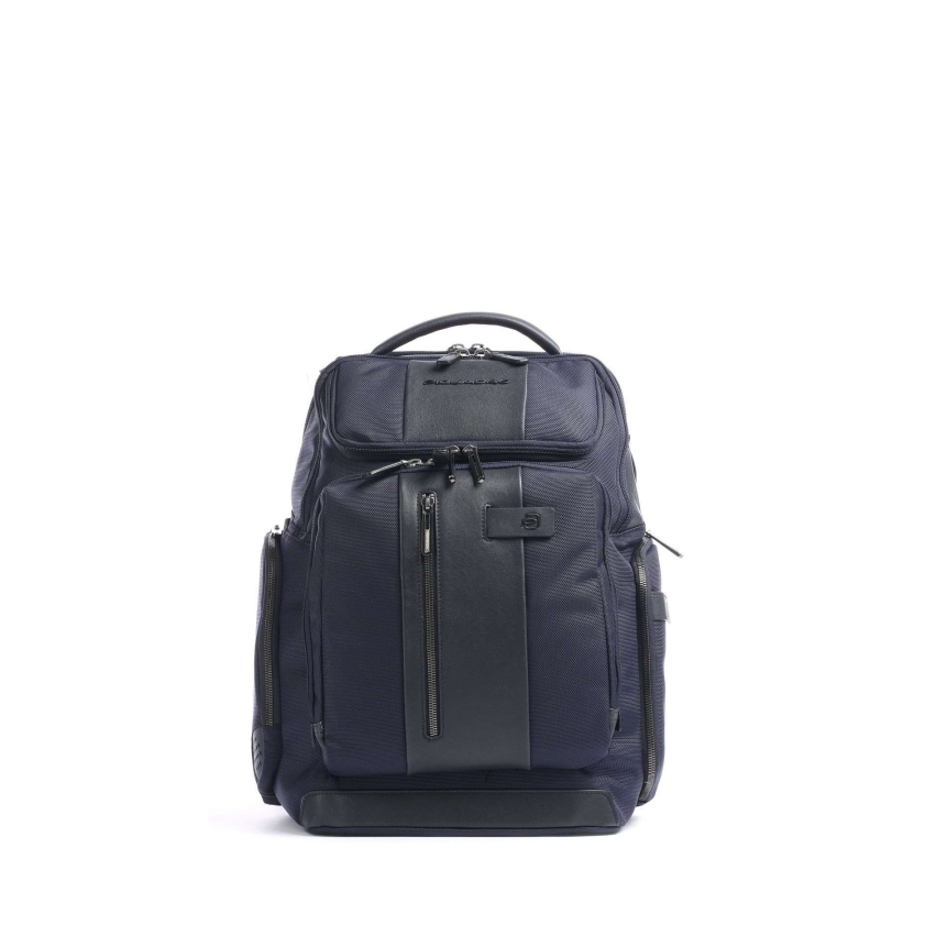 Piquadro, BagMotic, Nylon, Backpack, Blue, Laptop And iPad Compartment, CA5477BR2BM/BLU, For Men, 29 x 39 x 15 cm