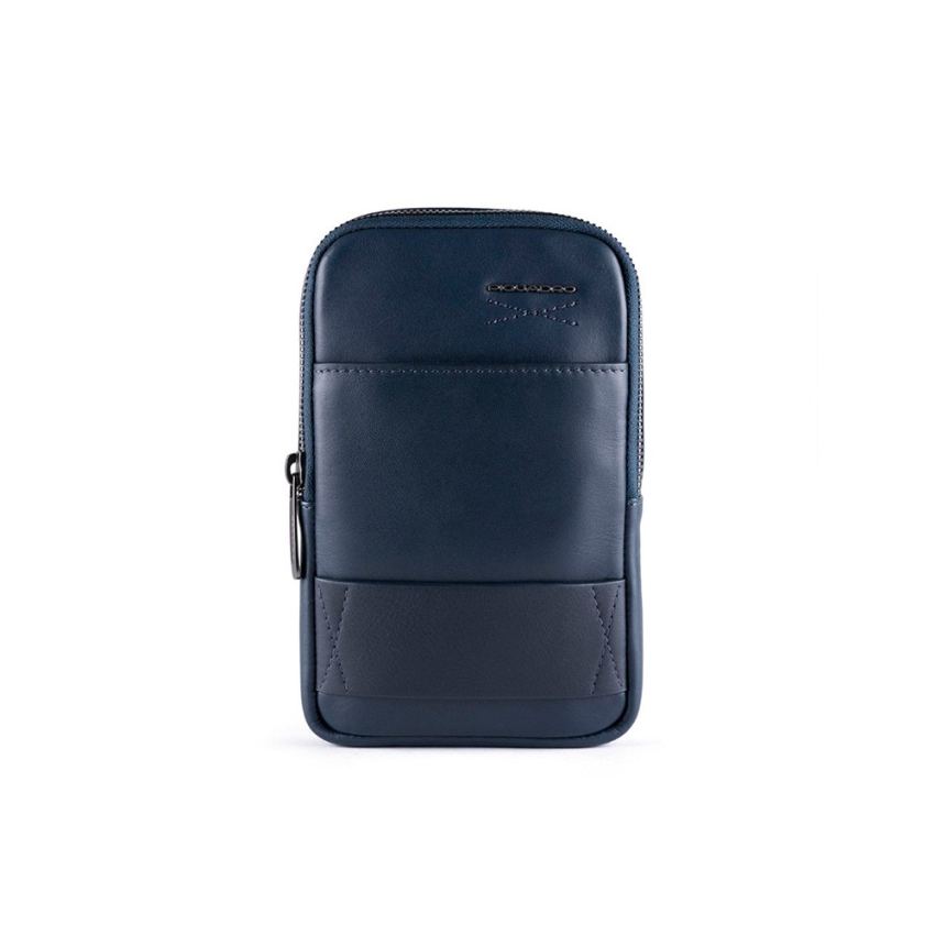 Piquadro, Piquadro, Bag, Shoulder Bag, Blue, For Men, 18 x 12 x 2.50 cm