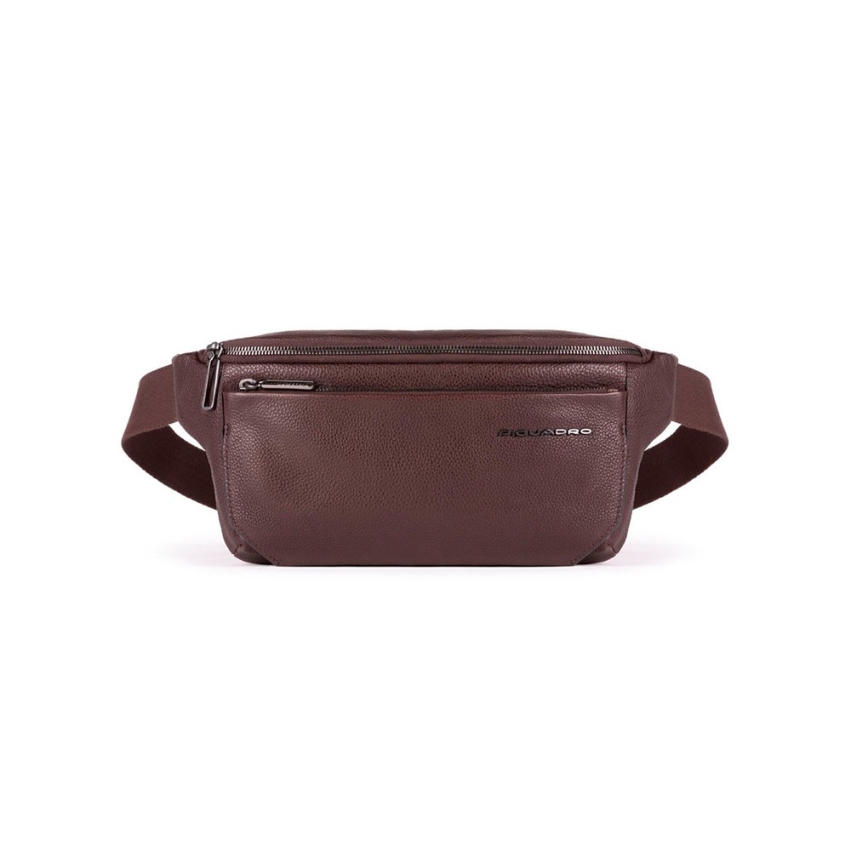 Piquadro, Piquadro, Leather, Fanny Pack, Brown, For Men