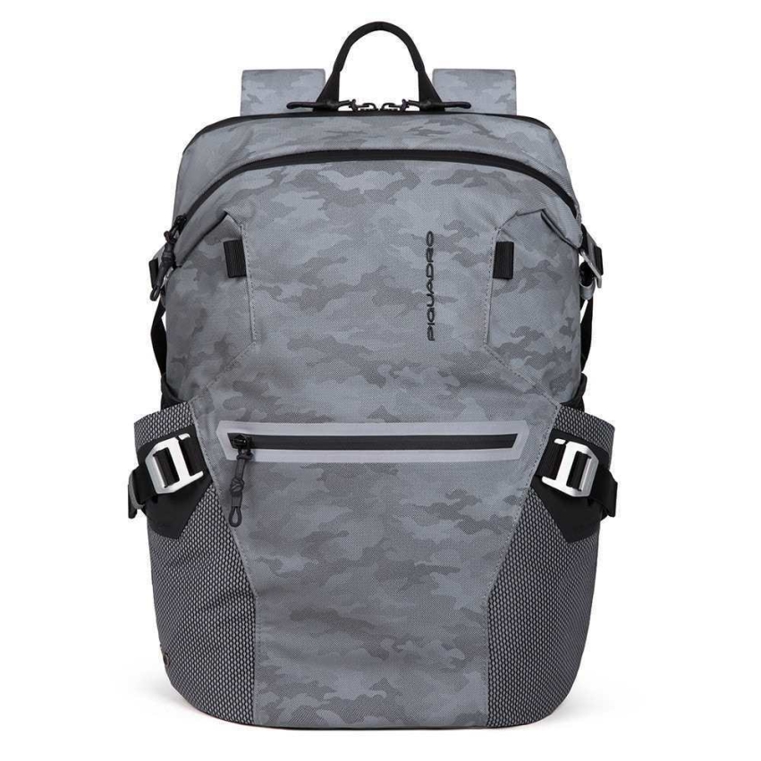 Piquadro, PQM, Backpack, Camouflage, Unisex, 32 x 41 x 16 cm