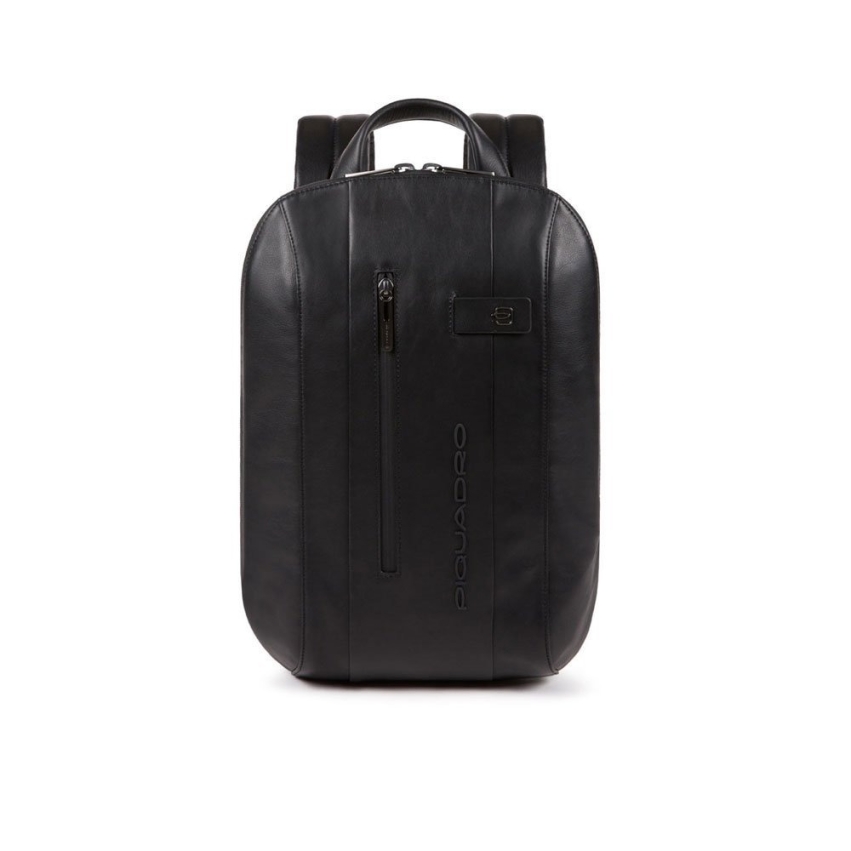 Piquadro, Urban, Backpack, Black, Laptop And iPad Compartment, CA5608UB00, Unisex, 26.5 x 38 x 10 cm