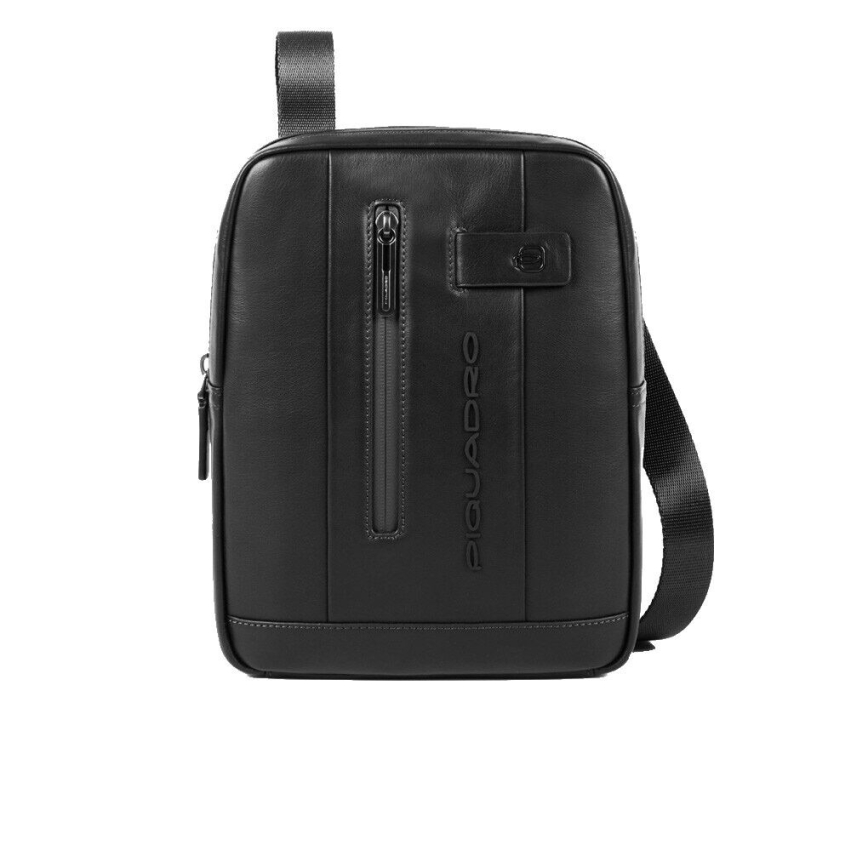 Piquadro, Urban, Genuine Leather, iPad, Crossbody Bag, Black, CA1816UB00-N, For Men