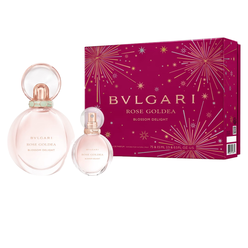 Set Bvlgari: Rose Goldea Blossom Delight 2020, Eau De Parfum, For Women, 75 ml + Rose Goldea Blossom Delight 2020, Eau De Parfum, For Women, 15 ml *Miniature