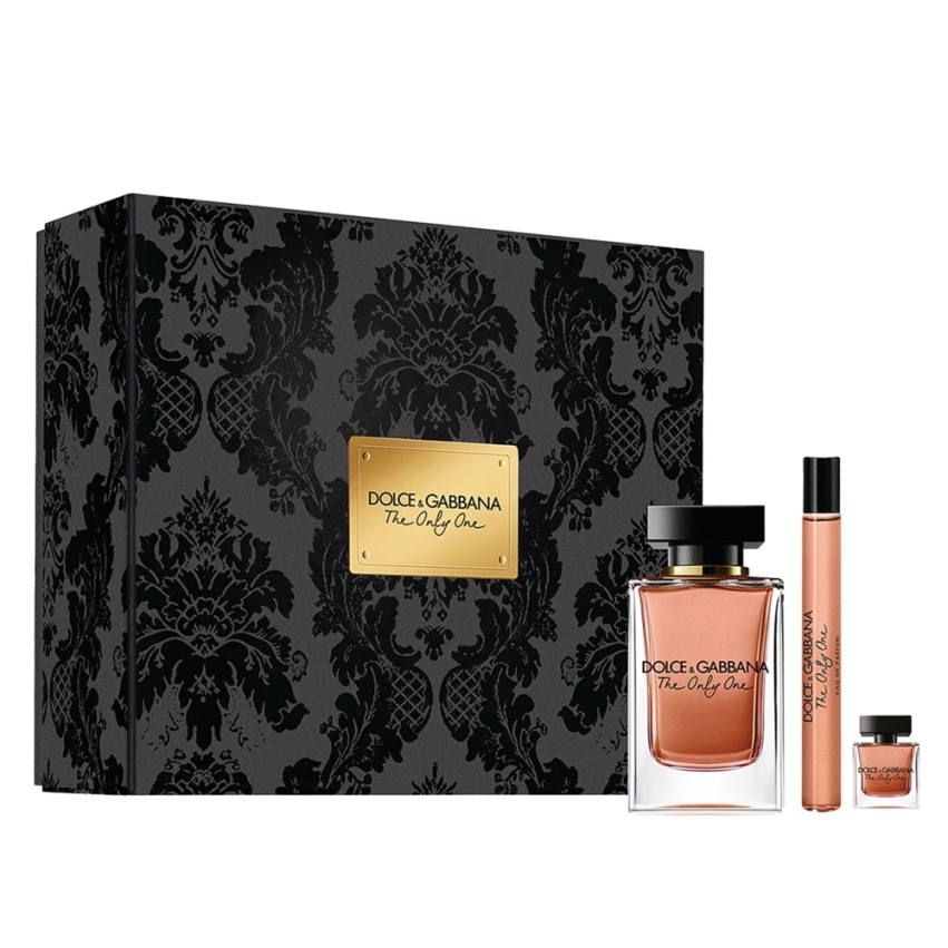 Set Dolce & Gabbana: The Only One, Eau De Parfum, For Women, 100 ml + The Only One, Eau De Parfum, For Women, 10 ml *Miniature + The Only One, Eau De Parfum, For Women, 7.5 ml *Miniature