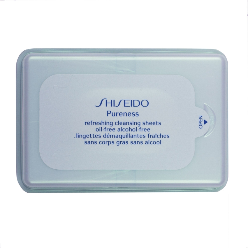 Shiseido, Pureness, Alcohol-Free, Makeup Remover Wipes
