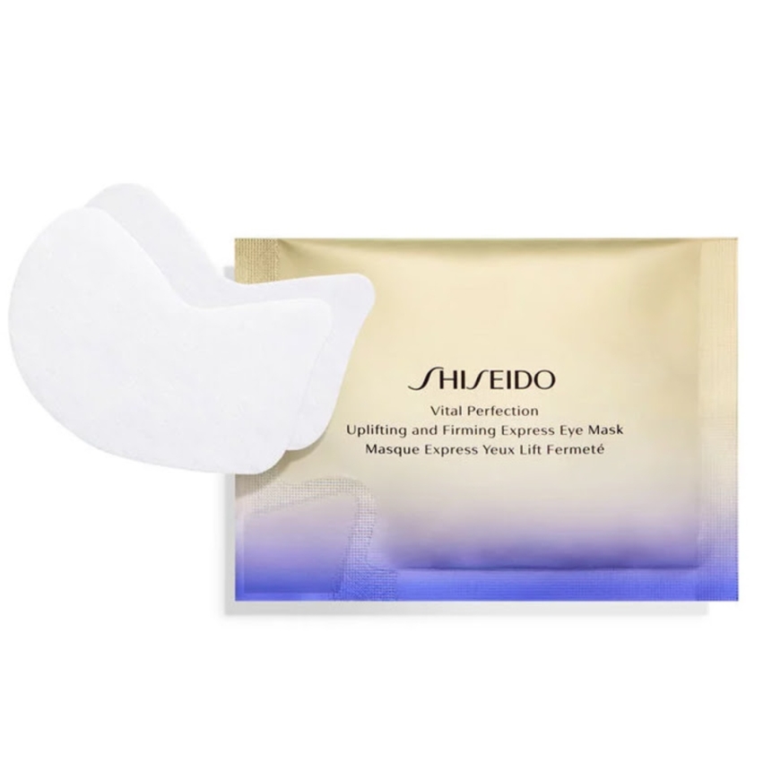 Shiseido, Vital Perfection, Lift & Firm, Eye Sheet Mask, 12 pcs, 2 ml