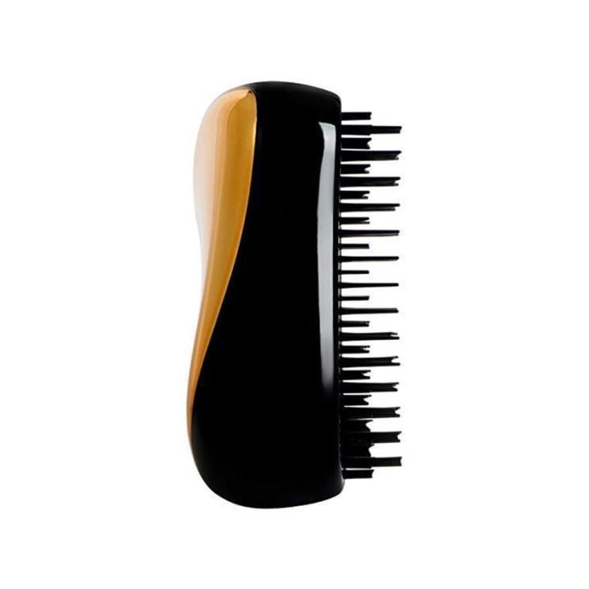 Tangle Teezer, Compact Styler, Detangler, Hair Brush, Bronze Chrome Black