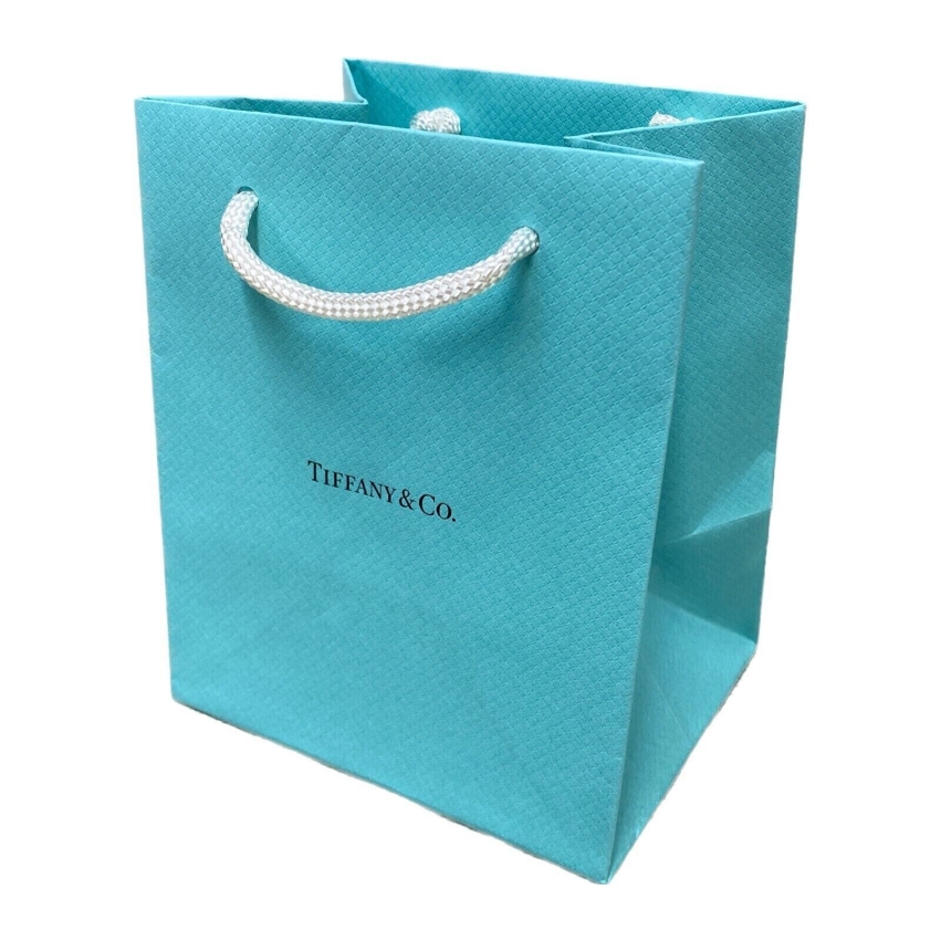 Tiffany & Co, Tiffany & Co., Small, Shopping Bag, Paper, Green