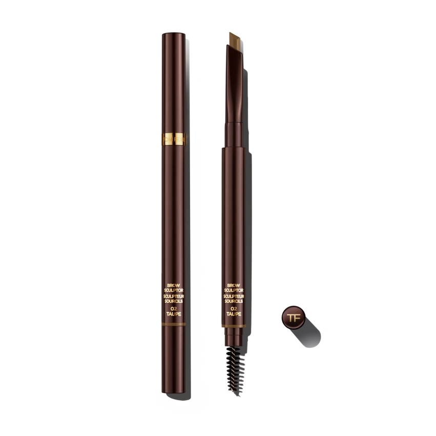 Tom Ford, Brow Sculptor, Double-Ended, Eyebrow Cream Pencil, Taupe, 6 g