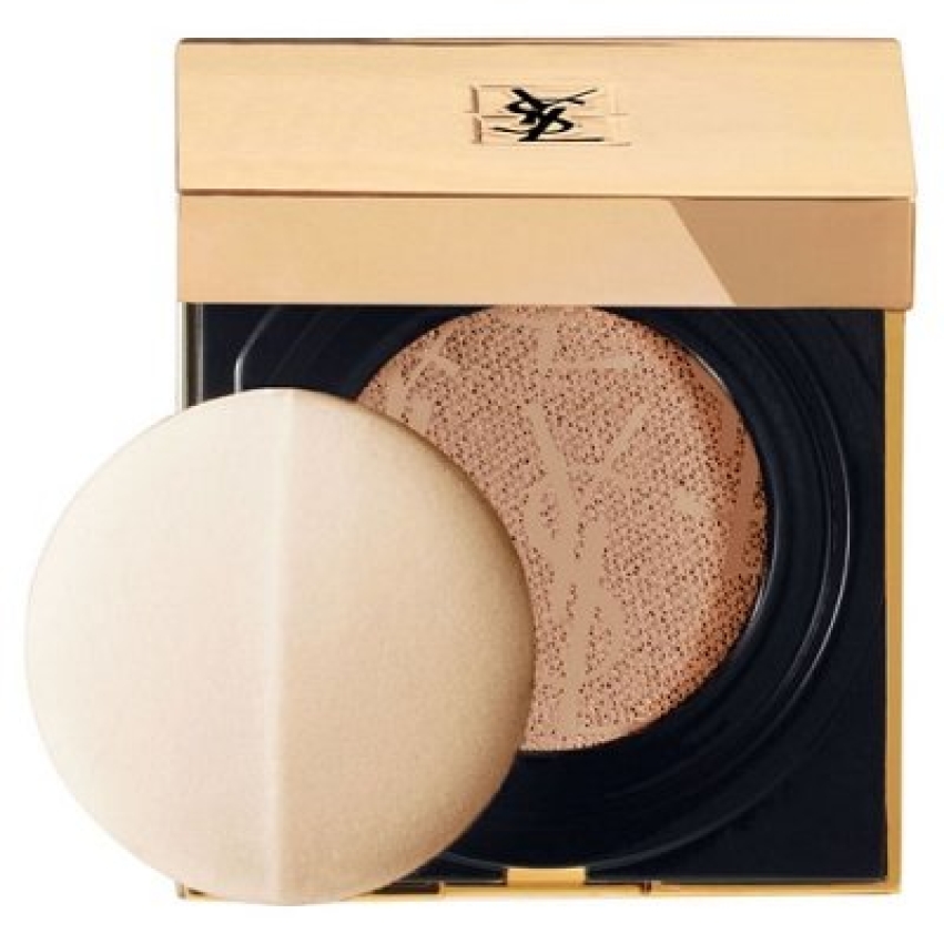 Yves Saint Laurent, Touche Eclat Le Cushion, Customizable Radiance & Coverage, Compact Foundation, B 40, Sand, 15 g
